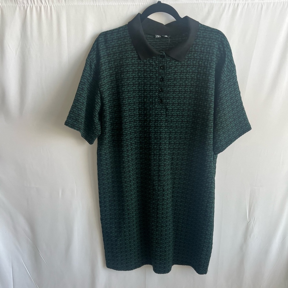 Jacquard Zara Collar Dress